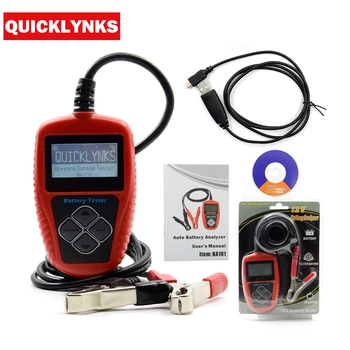 New Arrival QUICKLYNKS BA101 Automotive 12V Vehicle Battery Tester Scanner Battery Analyzer (100~2000 CCA) JIS, EN, DIN, SAE
New Arrival QUICKLYNKS BA101 Automotive 12V Vehicle Battery Tester Scanner Battery Analyzer (100~2000 CCA) JIS, EN, DIN, SAE
