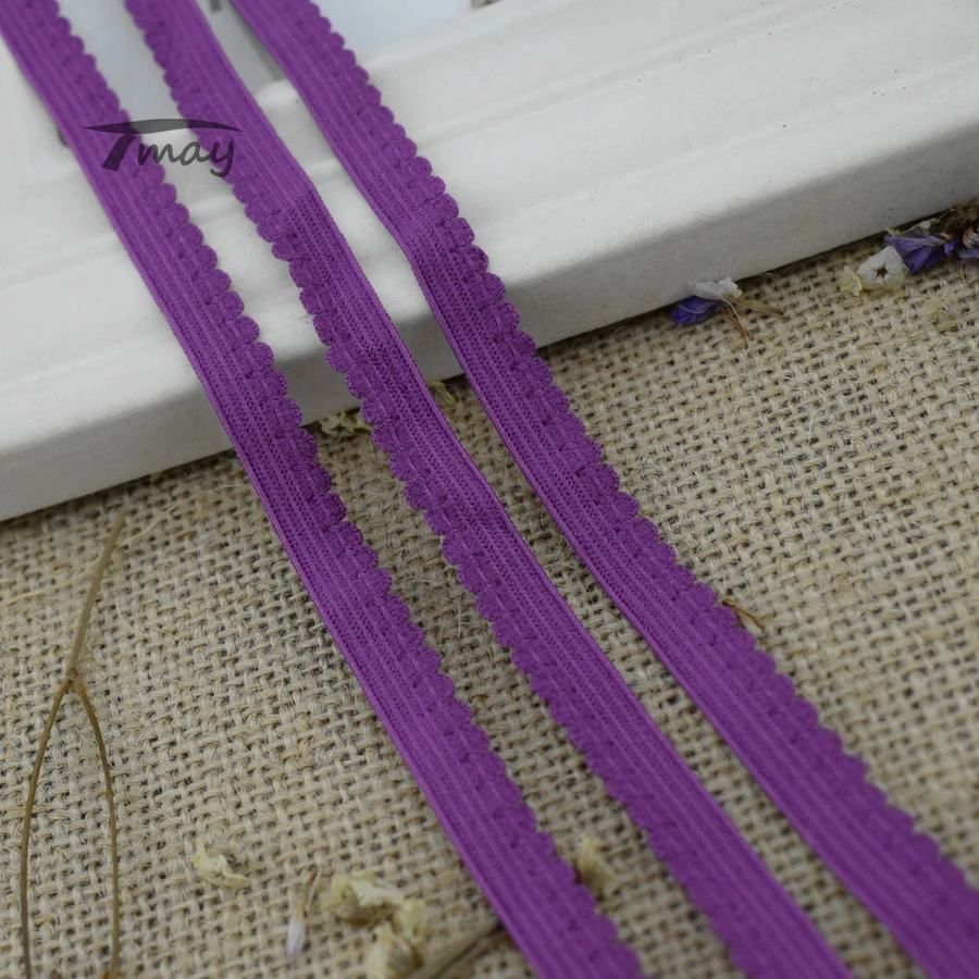 #222 Dark Purple Lace Ribbon 8yards/lot stretch elastic lace Trim Sewing Underwear Pants Bra Lace Clothing Trimmings Baby Cloth
#222 Dark Purple Lace Ribbon 8yards/lot stretch elastic lace Trim Sewing Underwear Pants Bra Lace Clothing Trimmings Baby Cloth