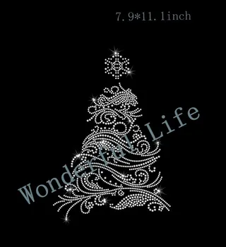 Free shipping hotfix rhinestone Iron On bling transfer design heat transfer christmas tree image for you
Free shipping hotfix rhinestone Iron On bling transfer design heat transfer christmas tree image for you