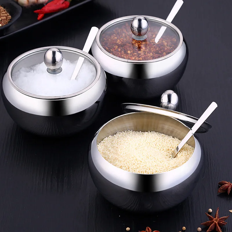 1piece kitchen condiment box, home cap, seasoning jar, 304 stainless steel oil tank, seasoning pot
1piece kitchen condiment box, home cap, seasoning jar, 304 stainless steel oil tank, seasoning pot