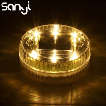 SANYI New Solar Lamp 6 LEDS Waterproof Ground Clear Glass Ice Rock Brick for Outdoor Yard Deck Road Path Garden Decoration
SANYI New Solar Lamp 6 LEDS Waterproof Ground Clear Glass Ice Rock Brick for Outdoor Yard Deck Road Path Garden Decoration