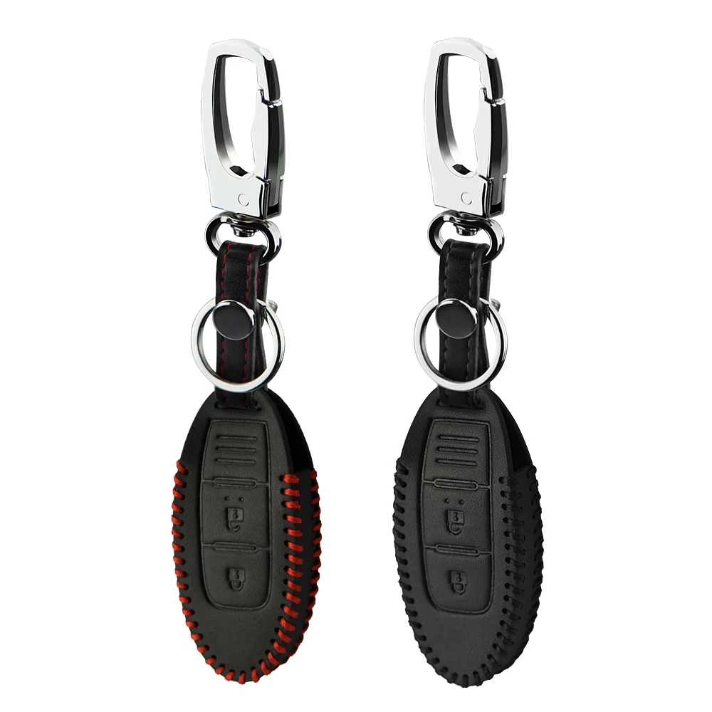 Leather Remote Key Case Key Cover For Nissan Qashqai Pulsar March 370Z Micra Juke Note Tiida Wingroad NV200 Leaf Cube
Leather Remote Key Case Key Cover For Nissan Qashqai Pulsar March 370Z Micra Juke Note Tiida Wingroad NV200 Leaf Cube