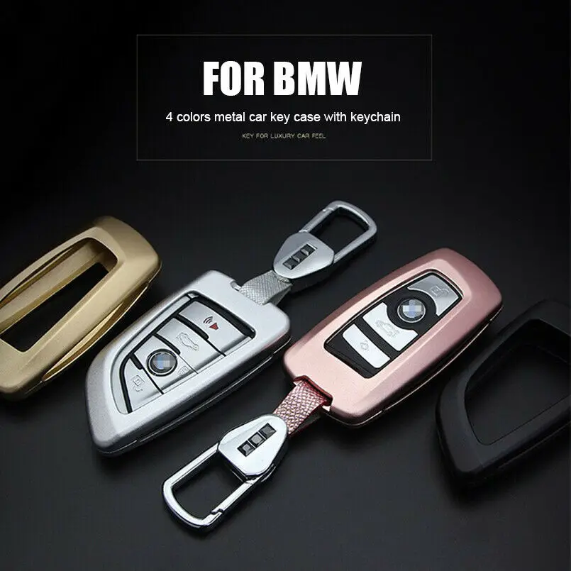 High Quality Metal Car Key Case Fob Shell Cover Holder with Keychain for BMW For BMW 1 3 5 6 7 Series X1 F48 X5 F15 Car Styling
High Quality Metal Car Key Case Fob Shell Cover Holder with Keychain for BMW For BMW 1 3 5 6 7 Series X1 F48 X5 F15 Car Styling