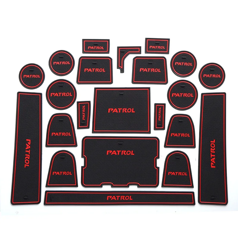 22Pcs Lot Car Interior Upholstery For NISSAN 17 PATROL Rubber Mat Car Accessories Non-Slip Mat Auto Accessories Interior
22Pcs Lot Car Interior Upholstery For NISSAN 17 PATROL Rubber Mat Car Accessories Non-Slip Mat Auto Accessories Interior