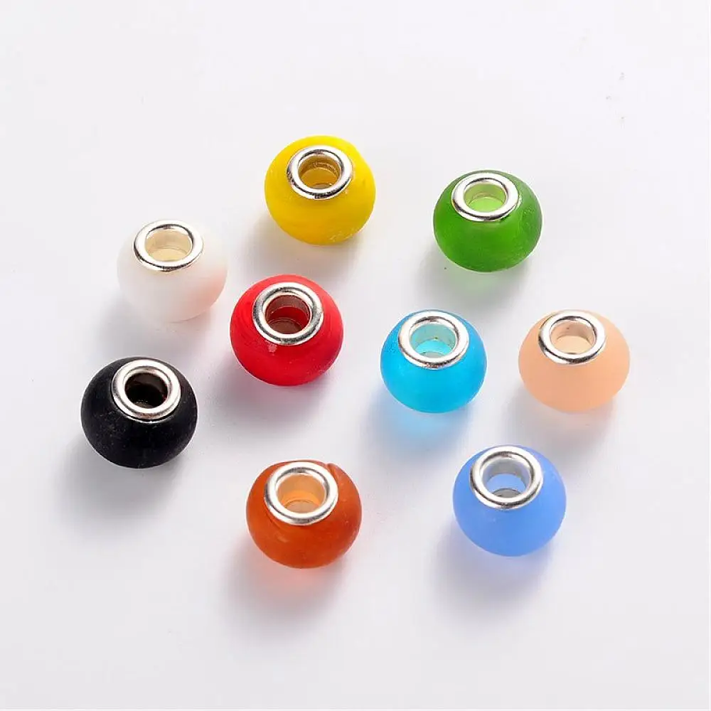 200pcs 10x13mm Mixed Color Handmade Lampwork European Beads Bracelet Chain Charms Making, with Silver Plated Brass Core,Rondelle
200pcs 10x13mm Mixed Color Handmade Lampwork European Beads Bracelet Chain Charms Making, with Silver Plated Brass Core,Rondelle