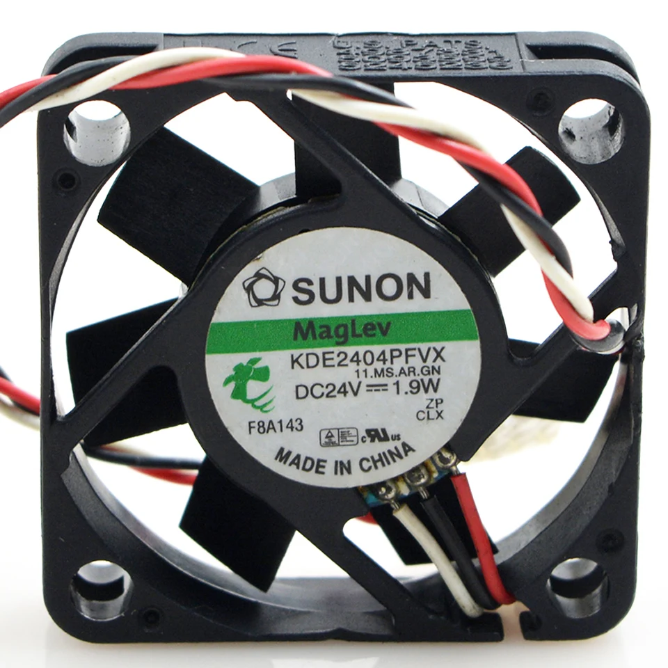 KDE2404PFVX Double Ball Bearing Cooling Axial Fan DC 24V 1.9W 4010 40*40*10mm free shipping
KDE2404PFVX Double Ball Bearing Cooling Axial Fan DC 24V 1.9W 4010 40*40*10mm free shipping