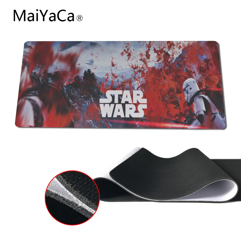 MaiYaCa New Arrival Large Gaming Mouse Pad 400X900mm Star Wars Mouse Mat Speed Version Mousepad Desk Mat For Gamer dota 2 Lol
MaiYaCa New Arrival Large Gaming Mouse Pad 400X900mm Star Wars Mouse Mat Speed Version Mousepad Desk Mat For Gamer dota 2 Lol