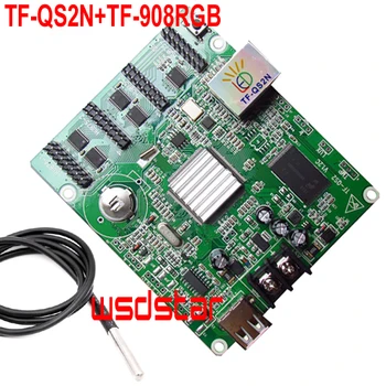TF-QS2N+TF-908RGB Temperature Sensor 256*128 512*64 4*HUB75E USB+Ethernet full color asynchronous LED control card
TF-QS2N+TF-908RGB Temperature Sensor 256*128 512*64 4*HUB75E USB+Ethernet full color asynchronous LED control card