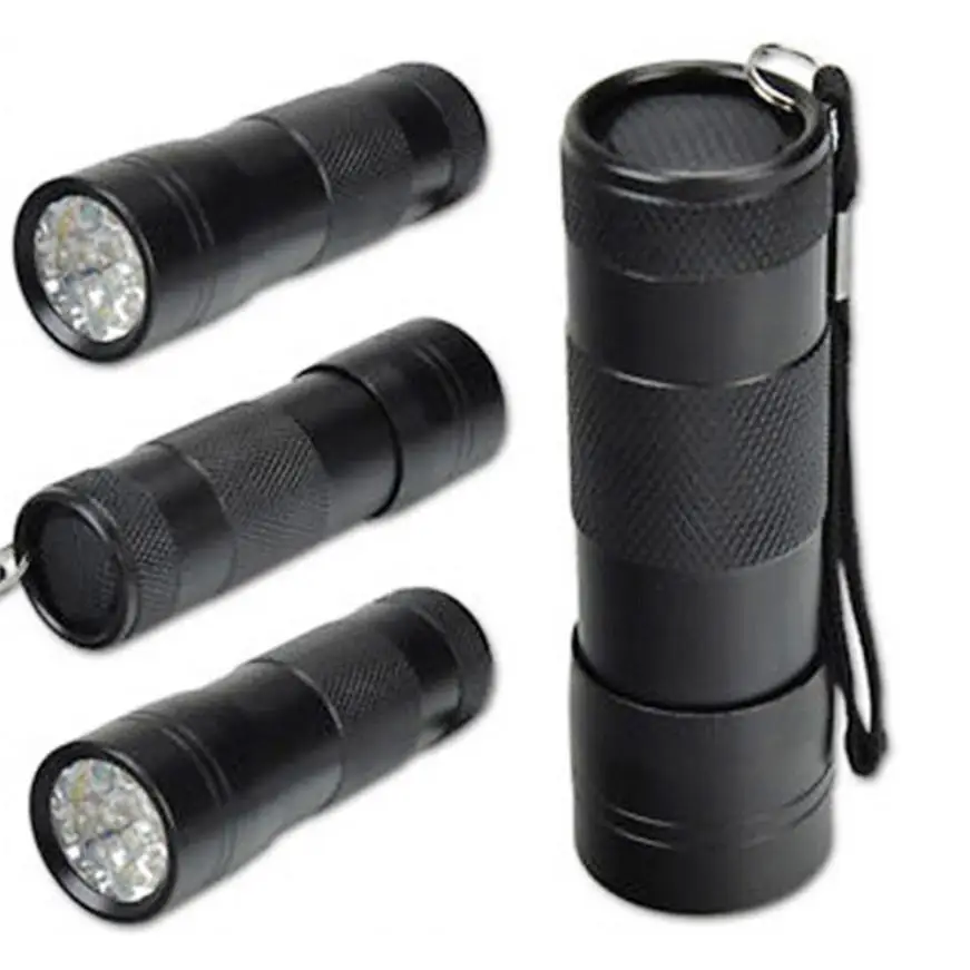 2017 Mini Aluminum UV ULTRA VIOLET 9 LED FLASHLIGHT BLACKLIGHT Torch Light Lamp 717
2017 Mini Aluminum UV ULTRA VIOLET 9 LED FLASHLIGHT BLACKLIGHT Torch Light Lamp 717