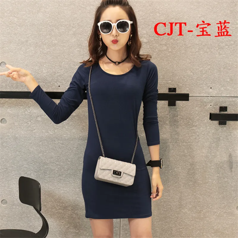 Autumn new large size women bottoming Slim O-neck t shirt 11 color long sleeve t-shirt
Autumn new large size women bottoming Slim O-neck t shirt 11 color long sleeve t-shirt