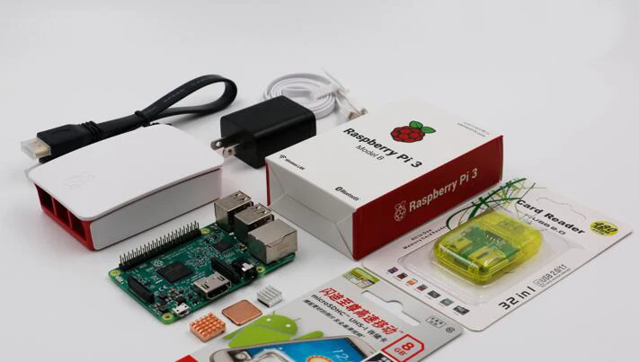 New raspberry pi kit Original raspberry pi 3 B model Development board with raspberry pi fan raspberry pi 3 case etc
New raspberry pi kit Original raspberry pi 3 B model Development board with raspberry pi fan raspberry pi 3 case etc