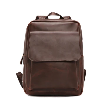 Fashion Young Man Coffee Preppy Capacity Laptop Shoulder Bag Solid Street Soft PU Leather Student Men School Backpack
Fashion Young Man Coffee Preppy Capacity Laptop Shoulder Bag Solid Street Soft PU Leather Student Men School Backpack