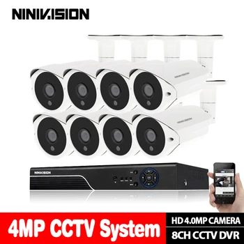 Home 4MP CCTV Surveillance System 8CH AHD DVR HD 4.0MP Day Night Waterproof Camera kit CCTV Security Video CCTV Camera System
Home 4MP CCTV Surveillance System 8CH AHD DVR HD 4.0MP Day Night Waterproof Camera kit CCTV Security Video CCTV Camera System