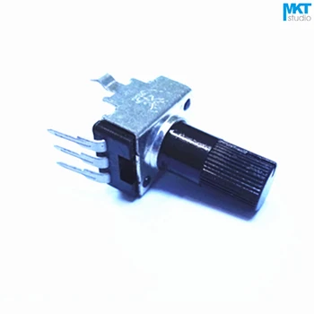 100Pcs 100K(104) Ohm B-Type Linear 12mm Shaft Right Angle Pin Rotary Potentiometer Trimmer,Variable Resistor
100Pcs 100K(104) Ohm B-Type Linear 12mm Shaft Right Angle Pin Rotary Potentiometer Trimmer,Variable Resistor