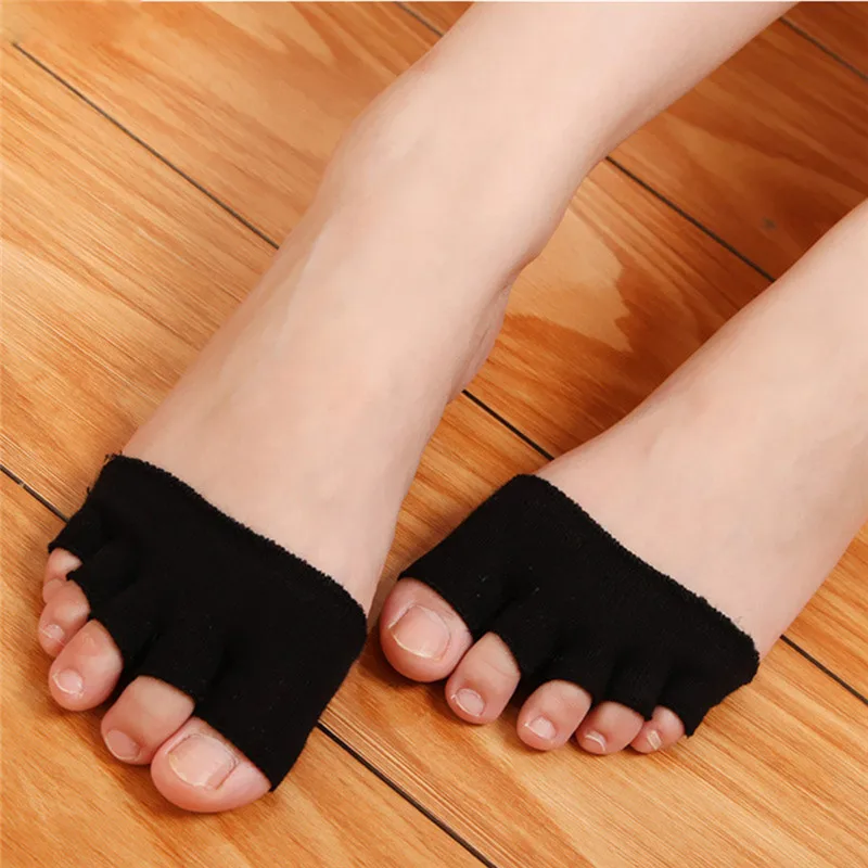 1 Pair 5 Toes Breathable Cotton Sponge Half Insoles Pads Cushion Metatarsal Sore Forefoot Support Massage Toe Socks
1 Pair 5 Toes Breathable Cotton Sponge Half Insoles Pads Cushion Metatarsal Sore Forefoot Support Massage Toe Socks