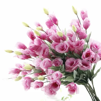 7 Heads Eustoma Silk Artificial Flowers for Wedding Home Decoration Flower Bouquet Fake Flower Branch 79cm
7 Heads Eustoma Silk Artificial Flowers for Wedding Home Decoration Flower Bouquet Fake Flower Branch 79cm