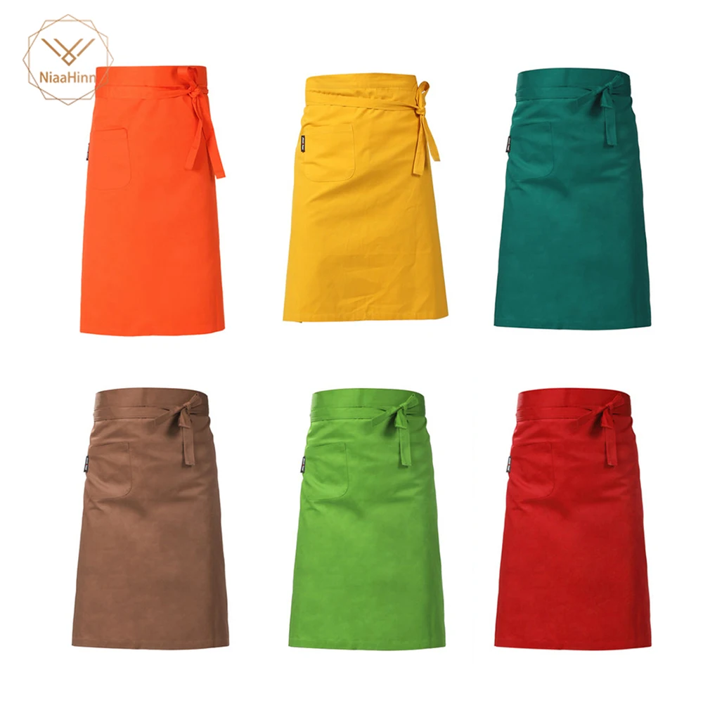 New Kitchen Cooking Aprons Work Dining Half-length Waist Unisex Apron Catering Chefs Hotel Waiters Uniform Essential Supplies
New Kitchen Cooking Aprons Work Dining Half-length Waist Unisex Apron Catering Chefs Hotel Waiters Uniform Essential Supplies