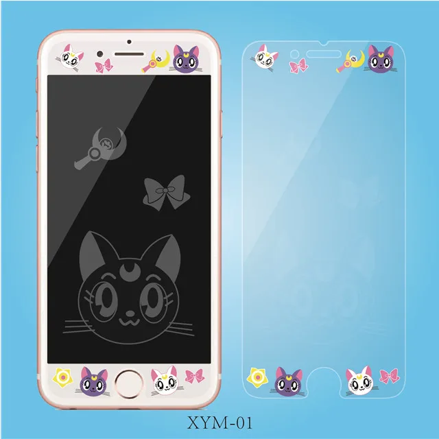 RLENDA 2.5D Protective Glass Screen Protector For iPhone 6 6s 7 8 Plus Cartoon Sailor Moon The pink panther Cute Doraemon
RLENDA 2.5D Protective Glass Screen Protector For iPhone 6 6s 7 8 Plus Cartoon Sailor Moon The pink panther Cute Doraemon
