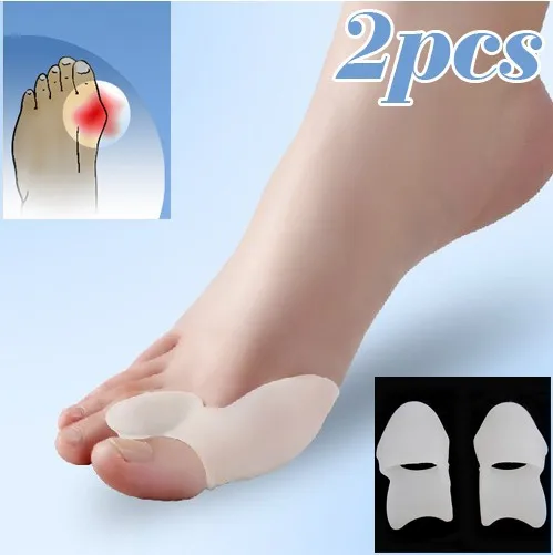 MATAVENI 1Pair Gel Foot Care Tool Bunion Corrector Bone Big Toe Protector Hallux Valgus Straightener Toe Spreader Pedicure
MATAVENI 1Pair Gel Foot Care Tool Bunion Corrector Bone Big Toe Protector Hallux Valgus Straightener Toe Spreader Pedicure