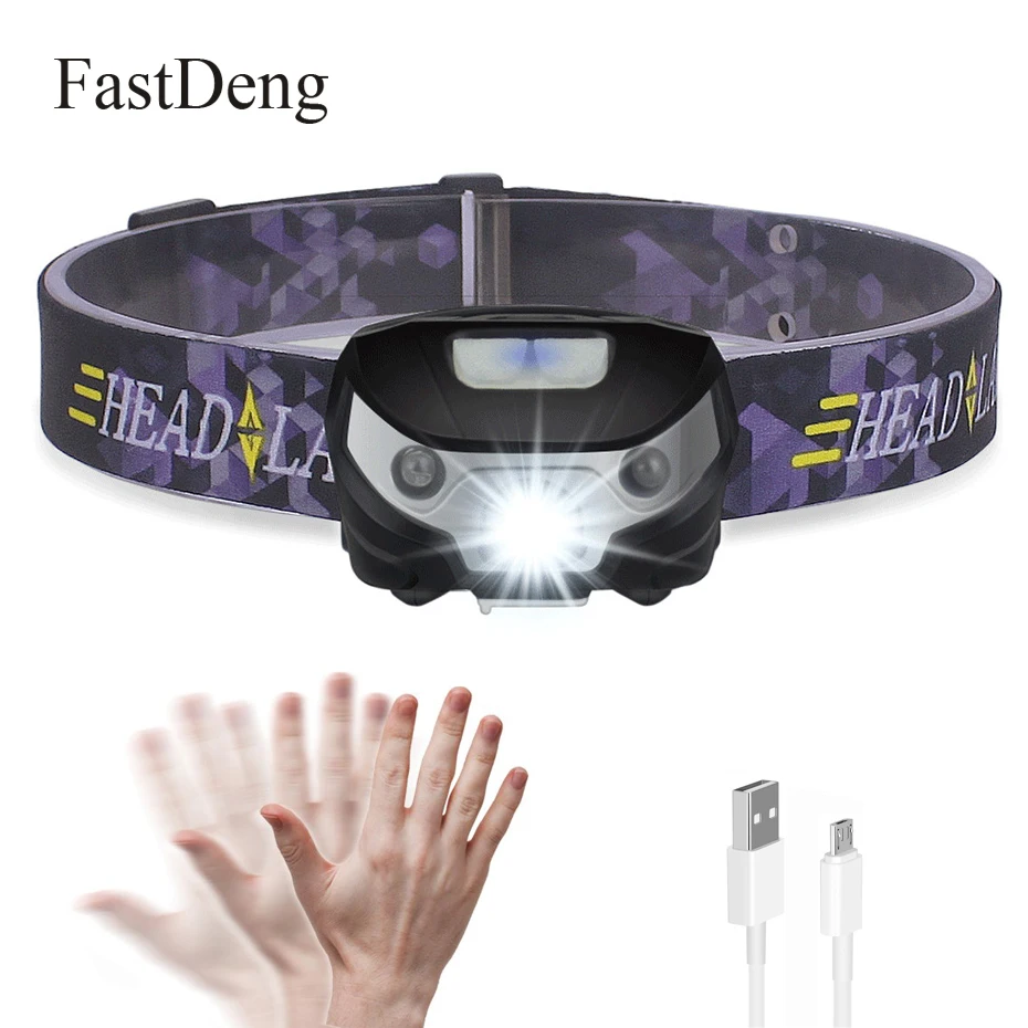 USB Rechargeable LED HeadLamp 3000LM Body Motion Sensor Bicycle Head Light Torch Lamp Outdoor Camping Flashlight Hunting
USB Rechargeable LED HeadLamp 3000LM Body Motion Sensor Bicycle Head Light Torch Lamp Outdoor Camping Flashlight Hunting