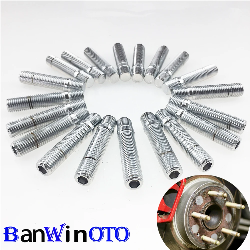 20 pcs/set Extended Wheel Studs Conversion Tall Lug Bolts / Screw Adapter Kit(M12x1.25,M12x1.5,M14x1.25,M14x1.5) Free Shipping
20 pcs/set Extended Wheel Studs Conversion Tall Lug Bolts / Screw Adapter Kit(M12x1.25,M12x1.5,M14x1.25,M14x1.5) Free Shipping