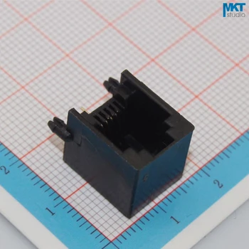 100Pcs Black 6P4C RJ11 Female PCB Mount Telephone Modular Connector Socket Interface For Plug Jack
100Pcs Black 6P4C RJ11 Female PCB Mount Telephone Modular Connector Socket Interface For Plug Jack