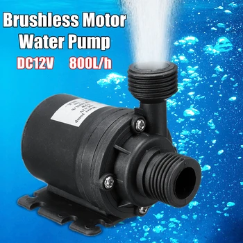 Mini Brushless Motor Ultra-quiet Submersible Water Pump DC 12V 5M 800L/H Portable for Cooling System Fountains Heater
Mini Brushless Motor Ultra-quiet Submersible Water Pump DC 12V 5M 800L/H Portable for Cooling System Fountains Heater