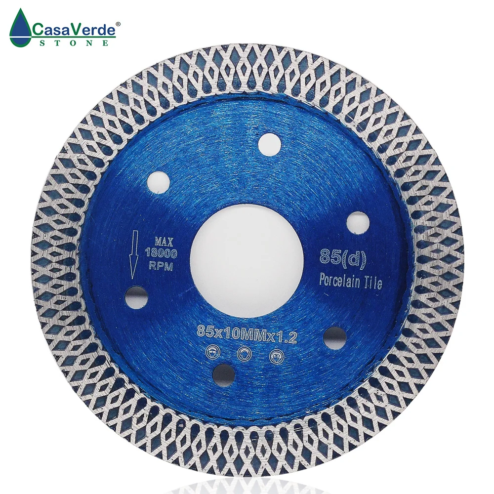 Диск алмазный 85/105/115/125 мм для фарфоровой плитки пильный диск керамической и сухой