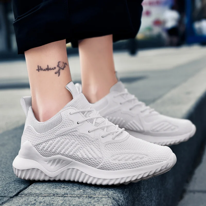 Unisex Sneakers Brand Breathable Flat Shoes Women Fashion Lace Up Ladies Flat Shoes Zapatillas Mujer Deportiva Size 35-48
Unisex Sneakers Brand Breathable Flat Shoes Women Fashion Lace Up Ladies Flat Shoes Zapatillas Mujer Deportiva Size 35-48