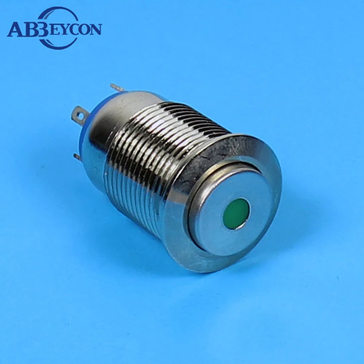 12mm High Flush Push Button Momentary ON 2A 36VDC Switches Dot Illuminated Metal Shell Push Button
12mm High Flush Push Button Momentary ON 2A 36VDC Switches Dot Illuminated Metal Shell Push Button
