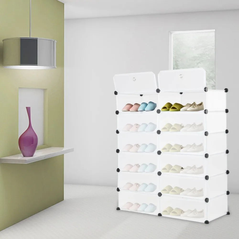 6 Layers Modern Design Interlocking Shoe Rack Closet Wardrobe Standing Storage Organiser Cabinet DIY Plastic Storage Wardrobe
6 Layers Modern Design Interlocking Shoe Rack Closet Wardrobe Standing Storage Organiser Cabinet DIY Plastic Storage Wardrobe