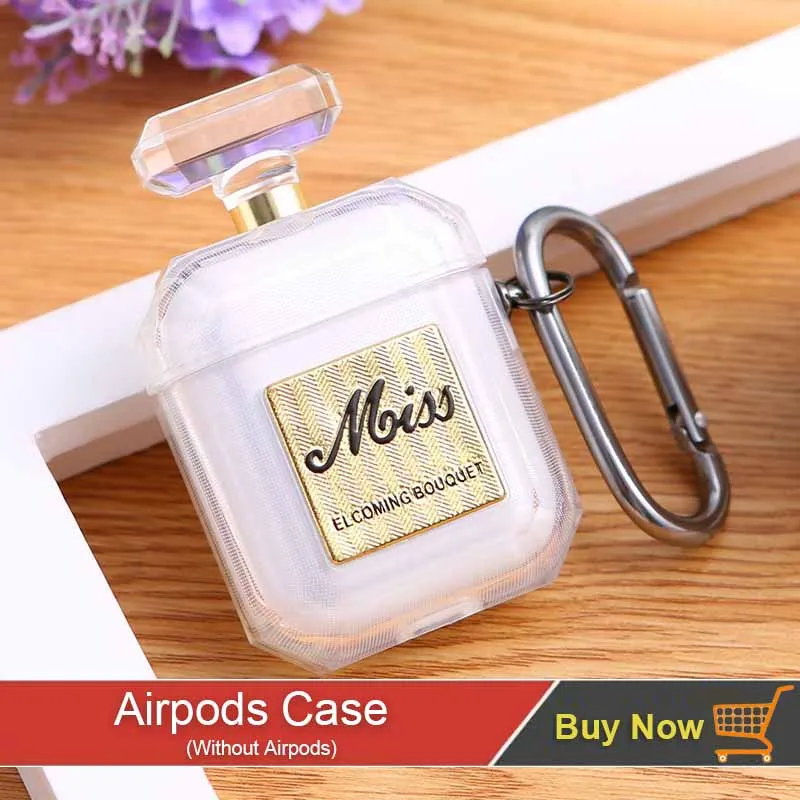Luxury Perfume Bottle Pattern Earphone Case for Airpods Cheap Price Airpods Case with High Quality
Luxury Perfume Bottle Pattern Earphone Case for Airpods Cheap Price Airpods Case with High Quality