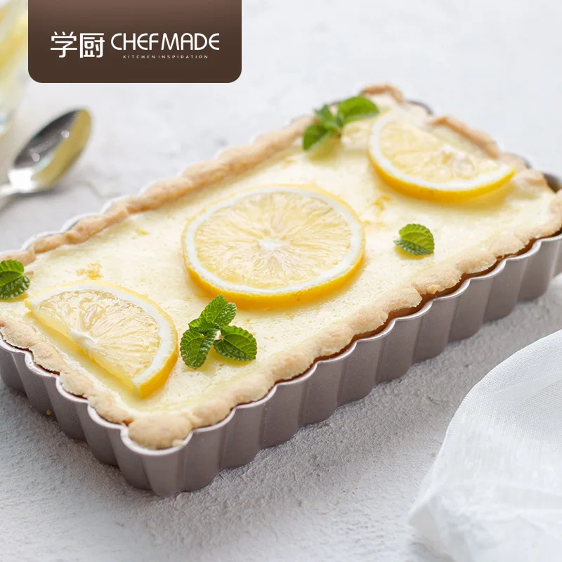 Non-Stick Mini Rectangular Cake Pan Easy To Clean Tart Mould Glod Kitchen Tools Cooking Tools
Non-Stick Mini Rectangular Cake Pan Easy To Clean Tart Mould Glod Kitchen Tools Cooking Tools