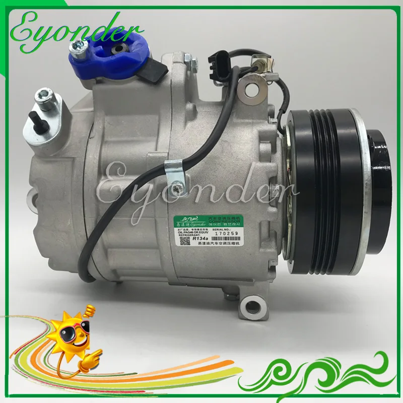 A/C AC Air Conditioning Cooling Compressor PV4 for BMW X5 X DRIVE 35D L6 3.0L 64529121762 64529185143 64529185146-03 64529185146
A/C AC Air Conditioning Cooling Compressor PV4 for BMW X5 X DRIVE 35D L6 3.0L 64529121762 64529185143 64529185146-03 64529185146