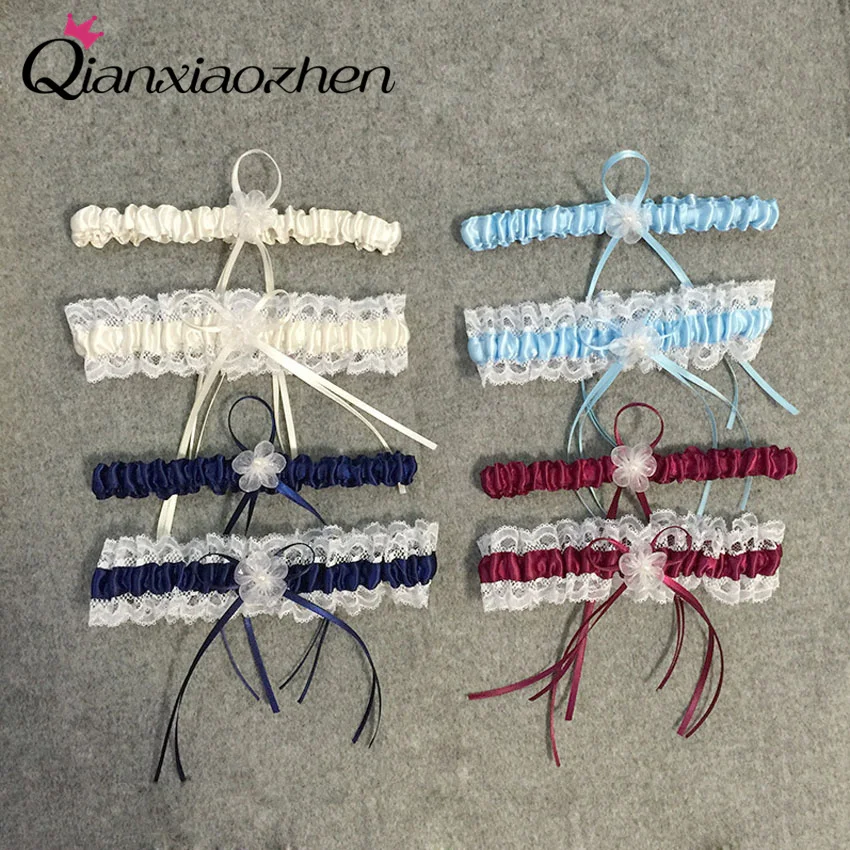 Qianxiaozhen 2pcs/set Flower Lace Leg Wedding Garter Bridal Garters Wedding Accessories Wedding Supply Garters Decorations
Qianxiaozhen 2pcs/set Flower Lace Leg Wedding Garter Bridal Garters Wedding Accessories Wedding Supply Garters Decorations