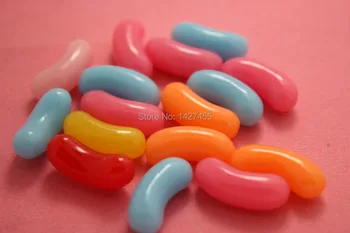 50pcs/lot Kawaii Jelly Bean Candy Cabochon 18x8mm lovely Dollhouse Fake Sweets Cabochon Fake Candy fit Phone Deco
50pcs/lot Kawaii Jelly Bean Candy Cabochon 18x8mm lovely Dollhouse Fake Sweets Cabochon Fake Candy fit Phone Deco