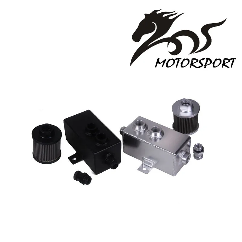 Universal Car 1L Aluminum Oil Catch Can Tank Fuel Tank With Breather & Filter Drain Tap
Universal Car 1L Aluminum Oil Catch Can Tank Fuel Tank With Breather & Filter Drain Tap
