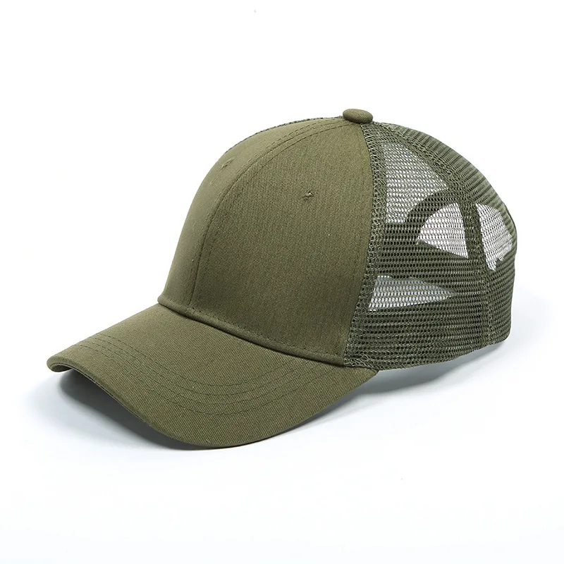 Summer Mesh Hats Breathable Messy Bun Women Men Running Hat Snapback Hat Adjustable Sport Caps for Drop Shipping
Summer Mesh Hats Breathable Messy Bun Women Men Running Hat Snapback Hat Adjustable Sport Caps for Drop Shipping