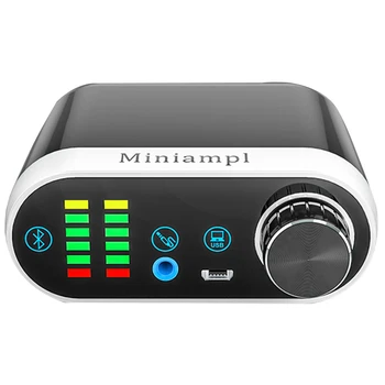 Bluetooth 5.0 HiFi TPA3116 Power Amplifier Digital Amp Board 50W*2 Stereo with Audio Indicator Music Spectrum
Bluetooth 5.0 HiFi TPA3116 Power Amplifier Digital Amp Board 50W*2 Stereo with Audio Indicator Music Spectrum