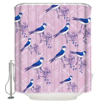 Brid Curtain Shower Polyester Parrot Shower Curtain Waterproof Coconut Tree Bathroom Curtain Customized Good Quality Curtain
Brid Curtain Shower Polyester Parrot Shower Curtain Waterproof Coconut Tree Bathroom Curtain Customized Good Quality Curtain