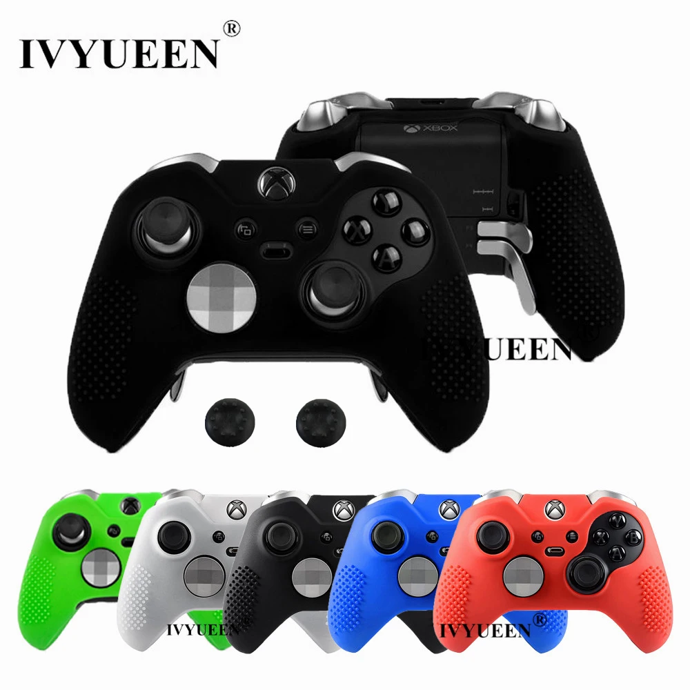 IVYUEEN 5 Colors Anti-Slip Silicone Protective Case Skin for Microsoft Xbox One Elite Controller Cover Thumb Stick Grips Caps
IVYUEEN 5 Colors Anti-Slip Silicone Protective Case Skin for Microsoft Xbox One Elite Controller Cover Thumb Stick Grips Caps