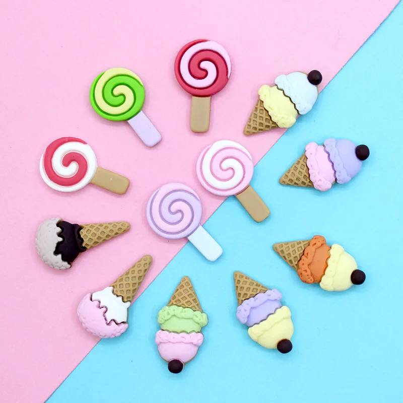 Happy Monkey 10pcs Slime Supplies Charms Toys Cute Ice Cream Candy Addition Filler For Fluffy Clear Crystal Slime
Happy Monkey 10pcs Slime Supplies Charms Toys Cute Ice Cream Candy Addition Filler For Fluffy Clear Crystal Slime