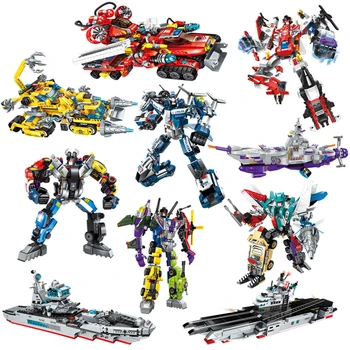 NEW 21 Style Action Mecha Transformation Robot Building Blocks Model DIY Toy Bricks for Children Gift
NEW 21 Style Action Mecha Transformation Robot Building Blocks Model DIY Toy Bricks for Children Gift