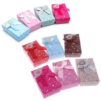 5*8cm Color Random Jewelry Carring Cases Jewelry Bowknot Necklace Ring Earring Box Display Organizer Storage Holder
5*8cm Color Random Jewelry Carring Cases Jewelry Bowknot Necklace Ring Earring Box Display Organizer Storage Holder