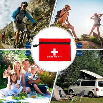 LESHP First Aid Kit Car First Aid Box Small Medical Box Emergency Survival Kit Household Mini Outdoor Travel Waterproof Red 40g
LESHP First Aid Kit Car First Aid Box Small Medical Box Emergency Survival Kit Household Mini Outdoor Travel Waterproof Red 40g