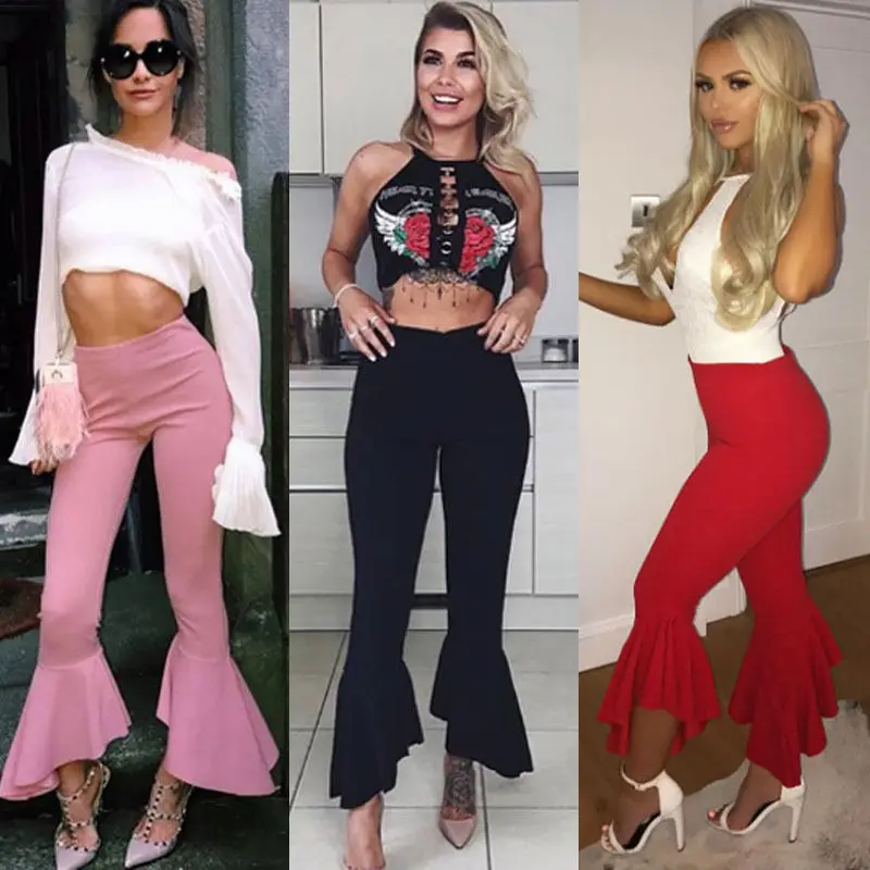 2018 Newest Arrival Fashion Hot Sale Womens Casual Ruffles Pant Summer Beach Wide Palazzo Slim Baggy Retro Size S-XL
2018 Newest Arrival Fashion Hot Sale Womens Casual Ruffles Pant Summer Beach Wide Palazzo Slim Baggy Retro Size S-XL