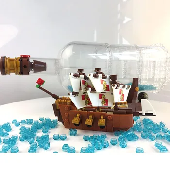 21313/16051 Ideas Ship in a Bottle Onepiece Private ship Creative Model Building Blocks Bricks Kids DIY Gifts Toys Sembo 1036
21313/16051 Ideas Ship in a Bottle Onepiece Private ship Creative Model Building Blocks Bricks Kids DIY Gifts Toys Sembo 1036