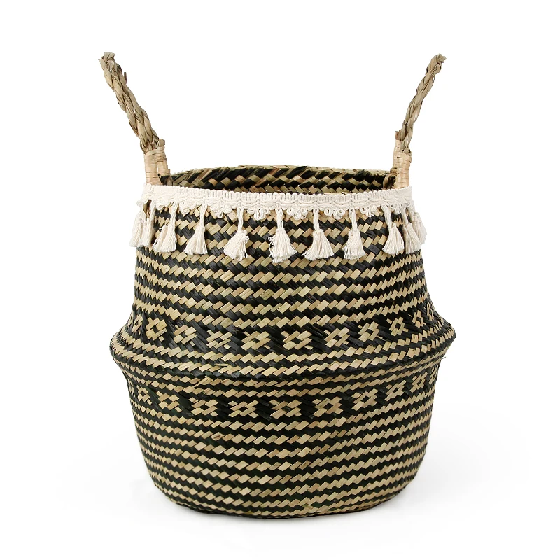 Handmade Bamboo Storage Baskets Foldable Laundry Straw Patchwork Wicker Rattan Seagrass Belly Garden Flower Pot Planter Basket
Handmade Bamboo Storage Baskets Foldable Laundry Straw Patchwork Wicker Rattan Seagrass Belly Garden Flower Pot Planter Basket