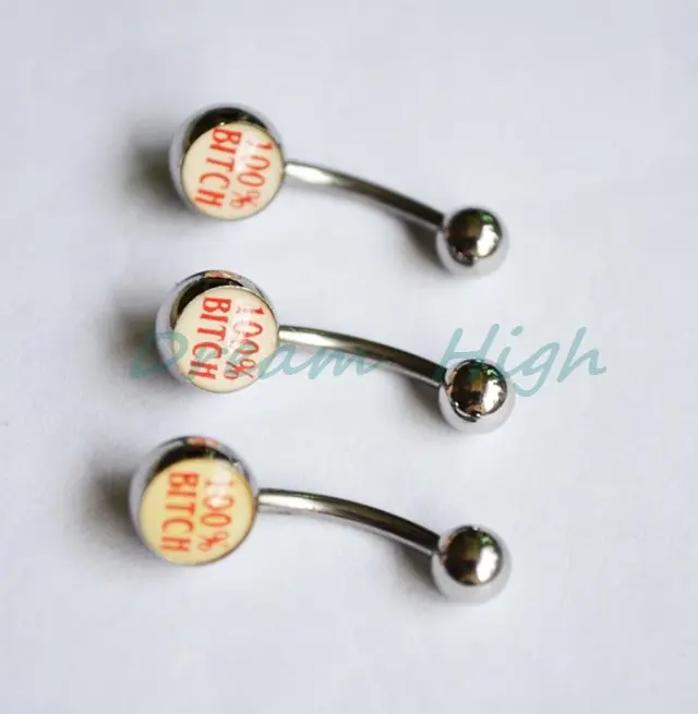 HOT SALE 100% Bitch Eat Me Logo Belly Bars Navel Piercing For Girl Women Body Jewelry Free Shipping
HOT SALE 100% Bitch Eat Me Logo Belly Bars Navel Piercing For Girl Women Body Jewelry Free Shipping