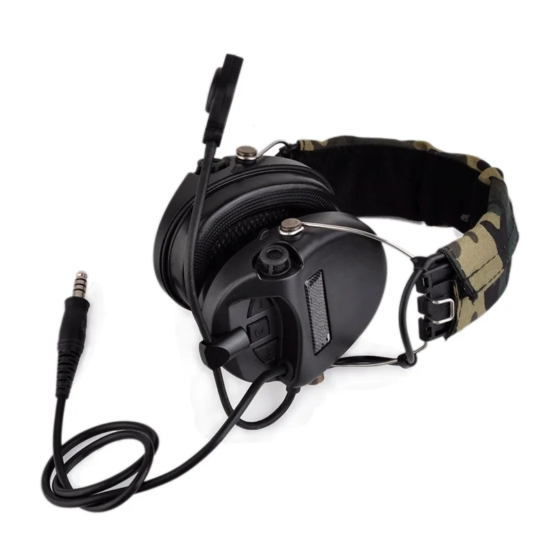 Tactical Softair Sordin Headset Noise Reduction Earphone Hunting Airsoft Headphone BK
Tactical Softair Sordin Headset Noise Reduction Earphone Hunting Airsoft Headphone BK